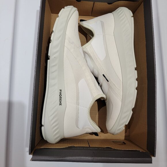 ECCO ATH-1FW Alpha Slip-On Sneaker, SHADOW WHITE TEXTILE, Size 8-8.5US /39EU,NIB - Picture 8 of 16